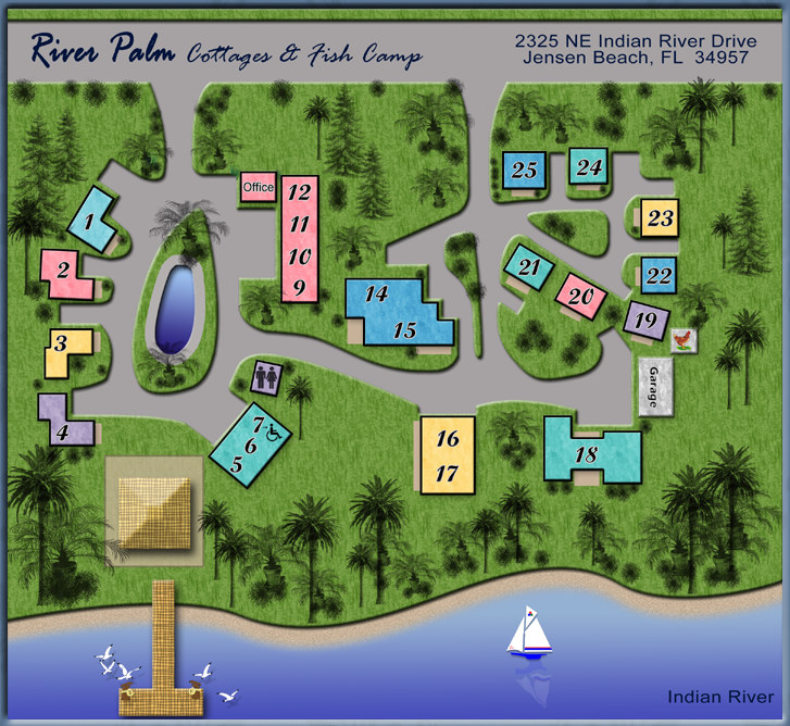 River Palm Cottages Fish Camp Jensen Beach Fl
